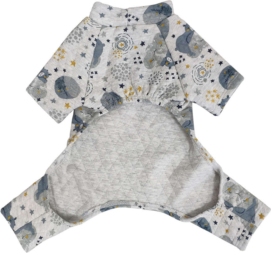 Pijama Matelassê Cinza - Tam. 04
