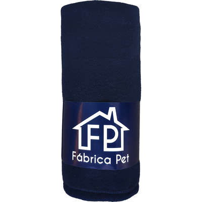 Cobertor Liso Azul Marinho
