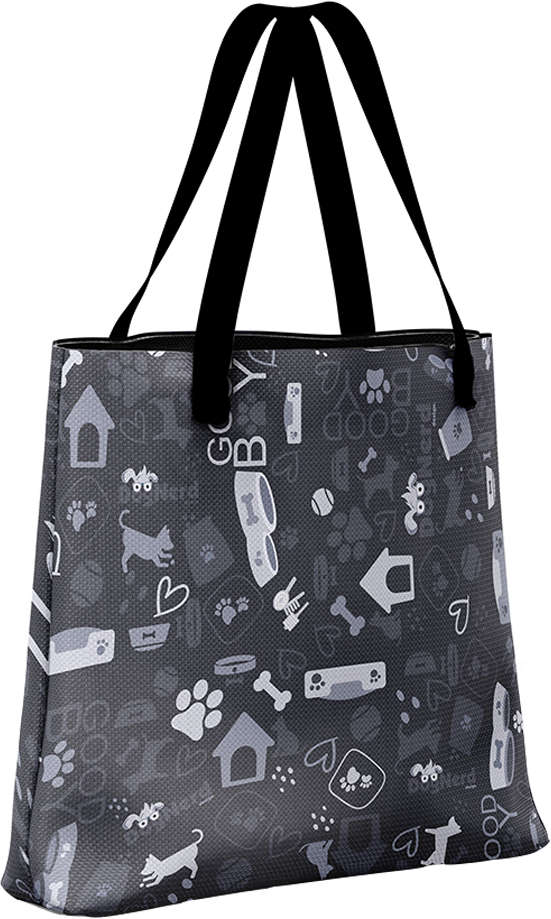 Bolsa Pet Textura Cinza - Tam. Único
