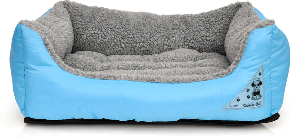 Cama Dupla Face Azul - Tam. P