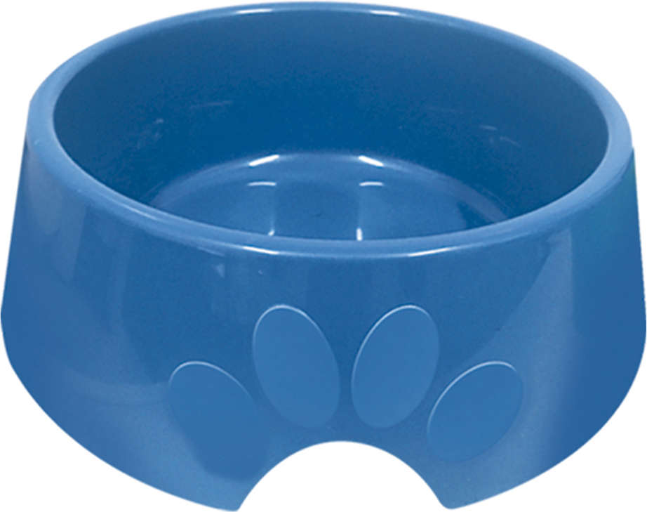 Comedouro Furacão Pet Pop Plástico Azul - 300 mL