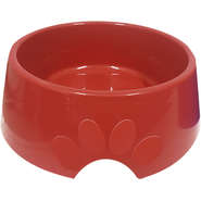 Comedouro Furacão Pet Pop Plástico Vermelho - 600 mL