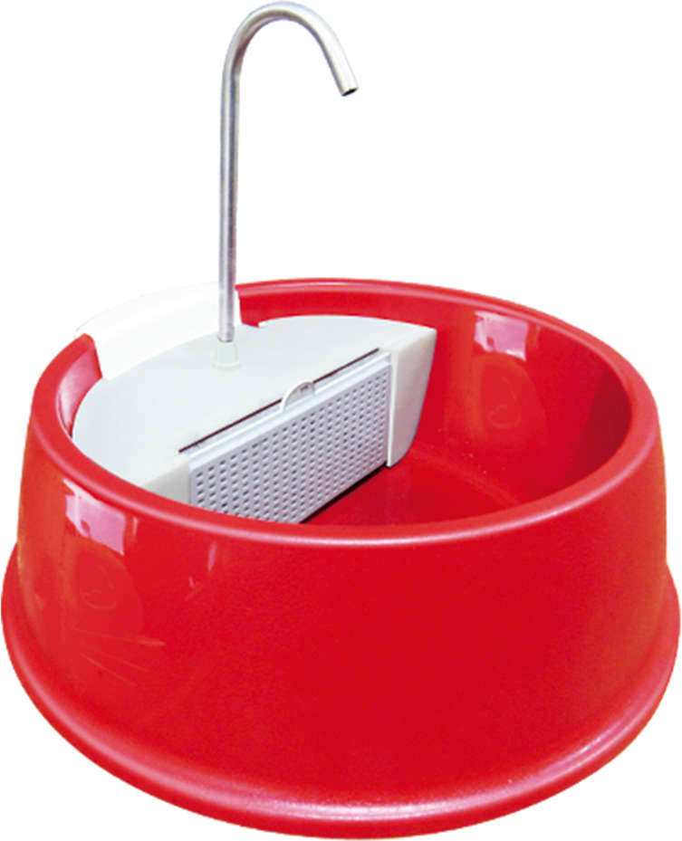Fonte Furacão Pet Joy Vermelho - 110V