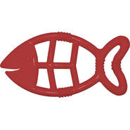 Brinquedo Peixe de Borracha Furacão Pet Vermelho - Tam. Único
