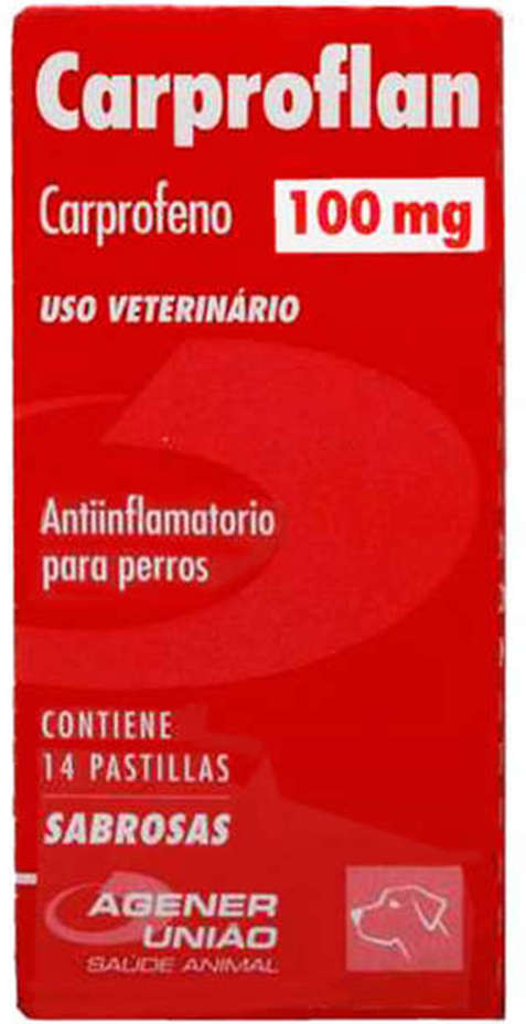 Anti-inflamatório Agener União Carproflan 100 mg - 14 Comprimidos
