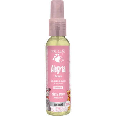 Perfume Pet Life Alegria para Cães e Gatos - 120 mL
