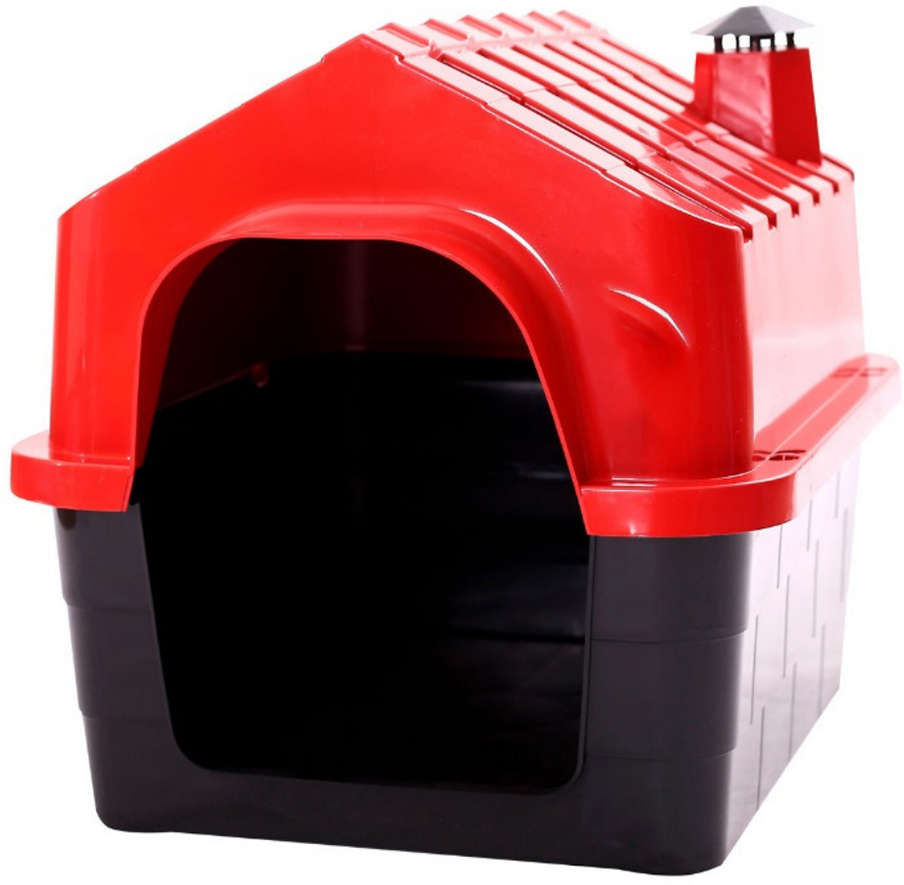 Casa Durahouse Vermelha para Cães - Tam. 02