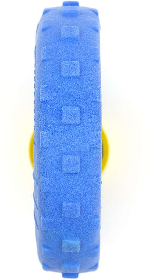 Brinquedo Mordedor Pneu de Borracha e Silicone - Tam. Único