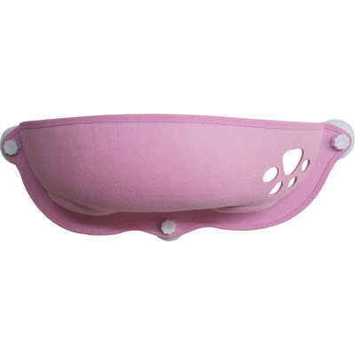 Cama Janela com Ventosa Ninho Rosa pra Gatos