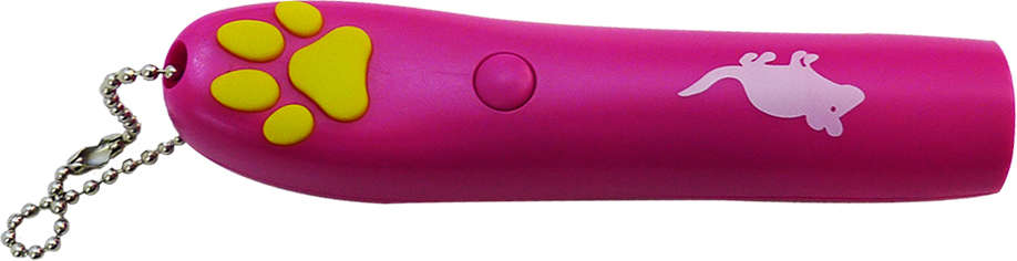 Brinquedo Laser Emissor Rosa para Gatos - Tam. Único