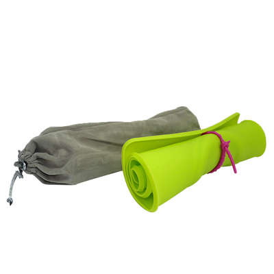 Comedouro e Bebedouro Silicone Redondo Verde