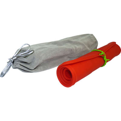 Comedouro e Bebedouro Silicone Quadrado Vermelho