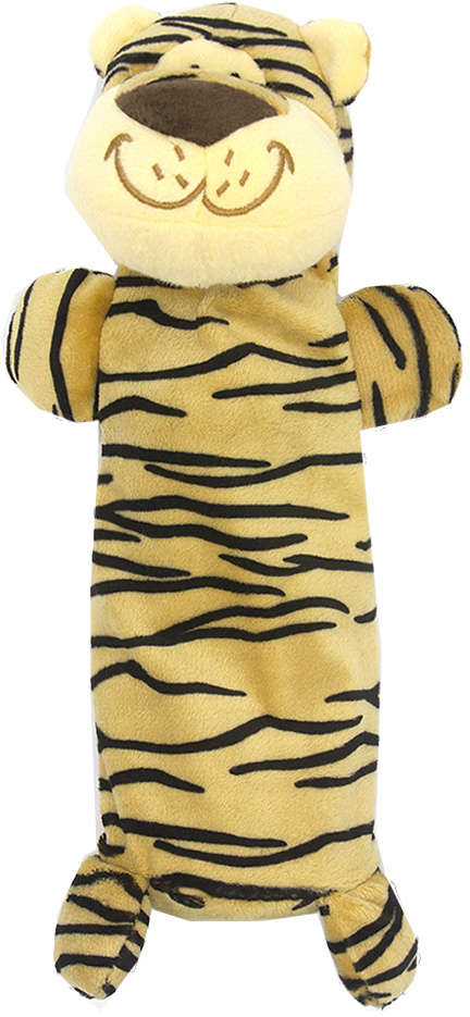 Brinquedo de Pelúcia Tigre com Garrafa Pet - Tam. Único