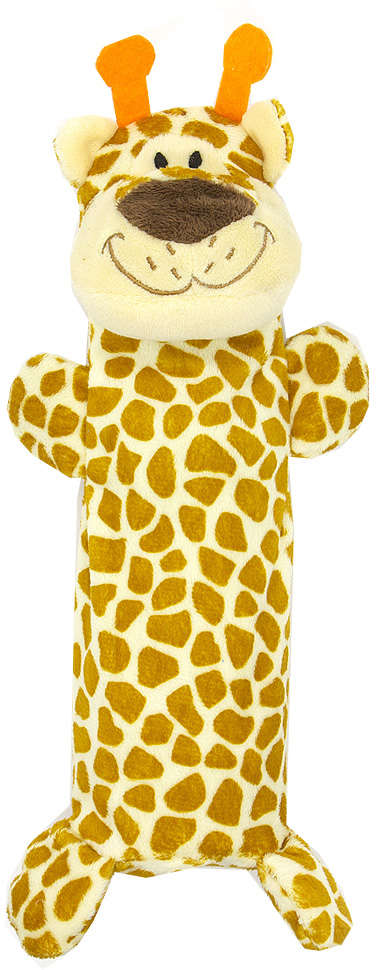 Brinquedo de Pelúcia Girafa com Garrafa Pet - Tam. Único