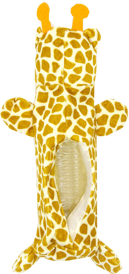 Brinquedo de Pelúcia Girafa com Garrafa Pet - Tam. Único