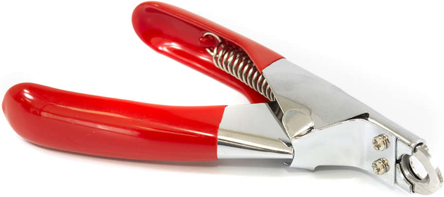Alicate de Unhas Guilhotina The Pets Brasil Vermelho - Tam. G