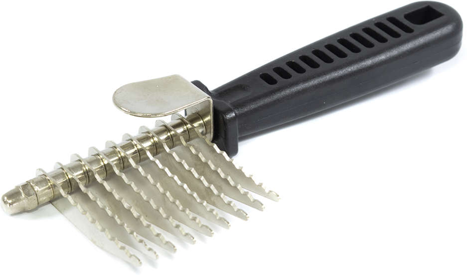 Desembolador de Pelos The Pets Brasil com Cabo de Plástico Preto - Tam. Único