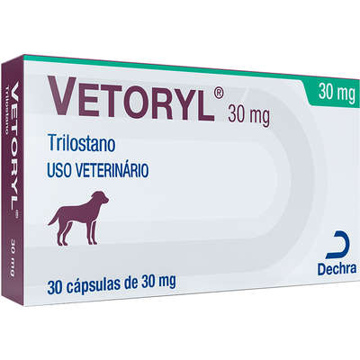 Inibidor Enzimático Dechra Vetoryl 30 Cápsulas para Cães