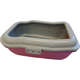 Bandeja Sanitária Durapets Furbox Rosa para Gatos