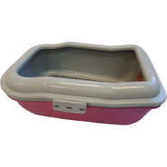 Bandeja Sanitária Durapets Furbox Rosa para Gatos - Tam. Único