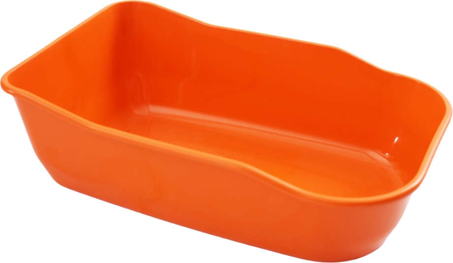 Bandeja Sanitária Durapets Luxo Laranja para Gatos - Tam. Único