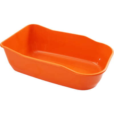 Bandeja Sanitária Durapets Luxo Laranja para Gatos