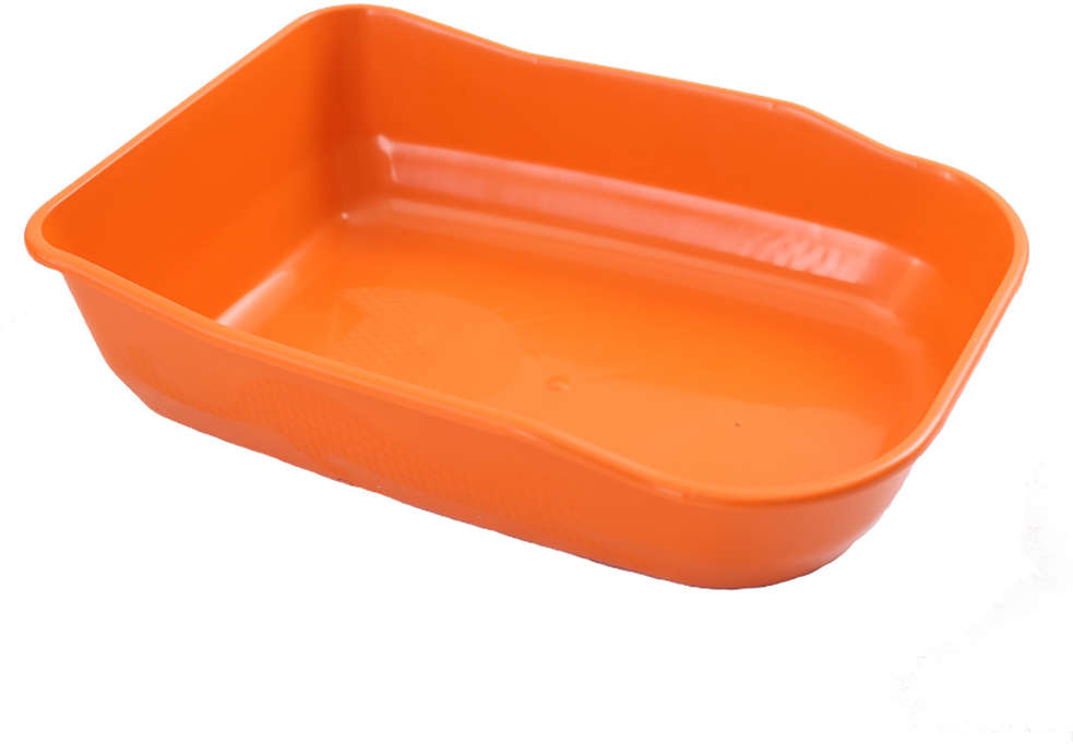 Bandeja Sanitária Durapets Single Laranja para Gatos - Tam. Único