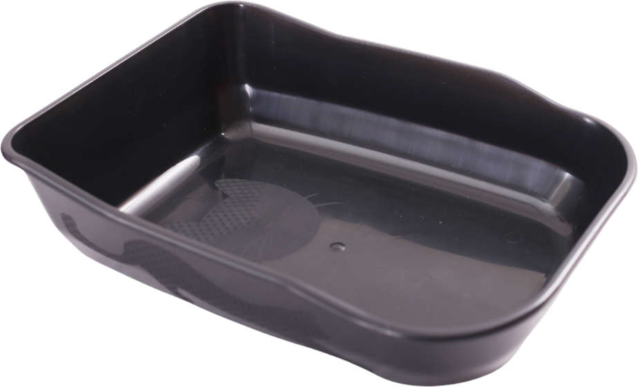 Bandeja Sanitária Durapets Single Preta para Gatos - Tam. Único
