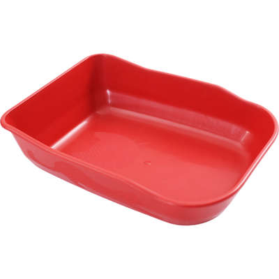 Bandeja Sanitária Durapets Single Vermelha para Gatos
