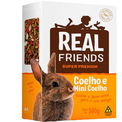 Ração Zootekna Super Premium Real Friends para Coelhos
