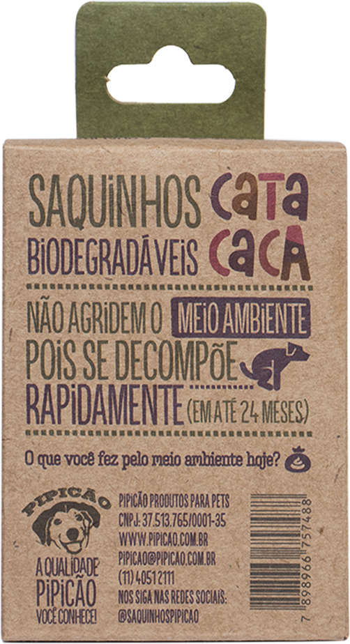 Kit Pipicão Cata Caca de Bolso - Tam. Único