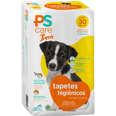 Tapete Higiênico Pet Society PS Care Basic para Cães Filhotes