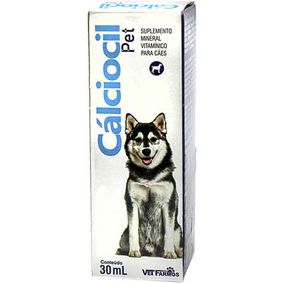 Suplemento Mineral Vitamínico Vet Farmos Cálciocil Pet para Cães