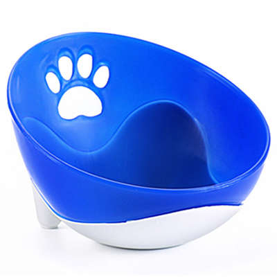 Comedouro Inclinado Azul
