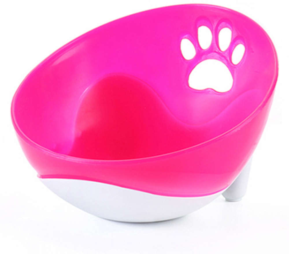 Comedouro Inclinado Rosa - Tam. G