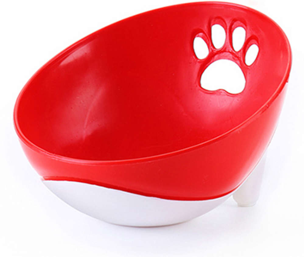 Comedouro Inclinado Vermelho - Tam. G