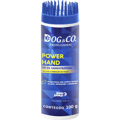 Pó de Handstripping Mundo Animal Dog & Co Professional Power Hand