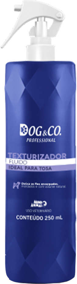 Texturizador Mundo Animal Dog & Co Professional Fluído para Cães - 250 mL
