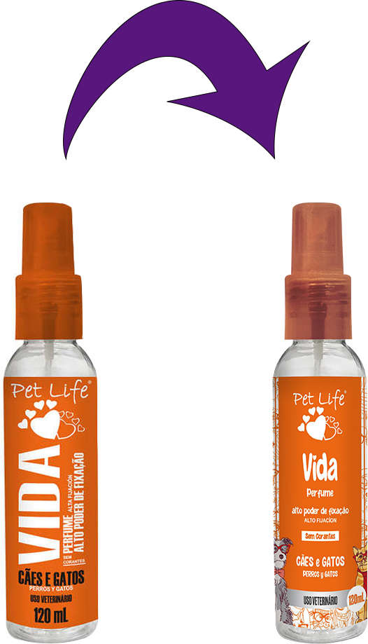 Perfume Pet Life Vida - 120ml