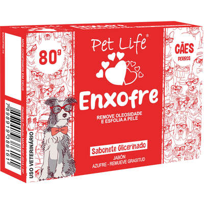 Sabonete Pet Life Neutro Enxofre