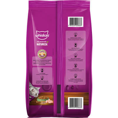 Ração Whiskas Frango para Gatos Adultos