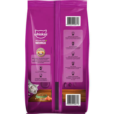 Ração Whiskas Salmão para Gatos Adulto