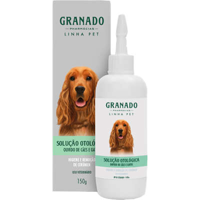 Solução Otológica Granado Pet para Cães e Gatos