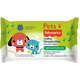 Toalhas Umedecidas Pets Fisher Price para Cães e Gatos”