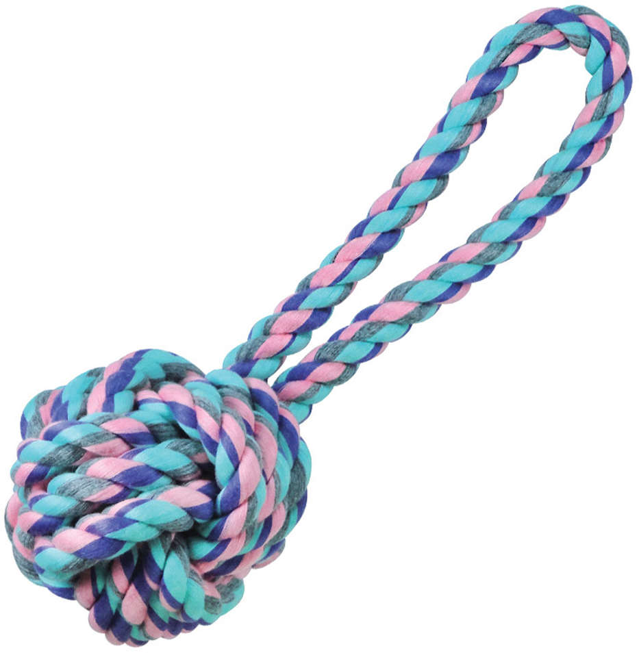 Brinquedo Bola de Corda com Alça para Cães - Tam. G