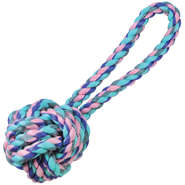 Brinquedo Bola de Corda com Alça para Cães - Tam. G