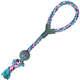 Brinquedo Mordedor Plastic Ball com Corda Lance para Cães