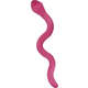Brinquedo Cobra TPR com Dispenser para Ração Rosa para Cães