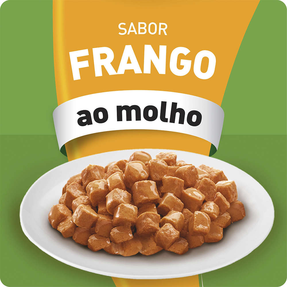 Ração Kitekat Sachê Frango para Gatos Adultos - 70 g