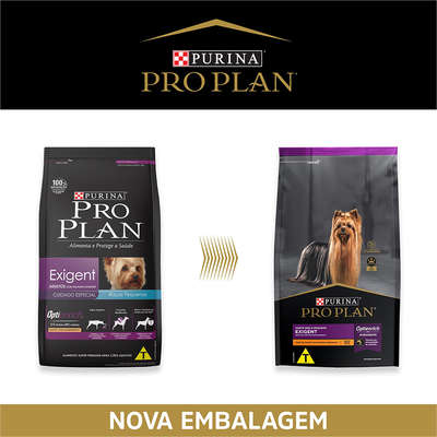 Ração Seca Nestlé Purina Pro Plan Exigentes Frango para Cães Adultos Raças Pequenas